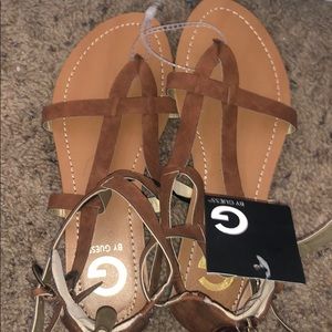 Brown sandals